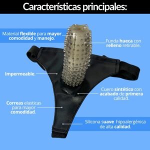 Arnes Funda Texturizada Elastico Hueco Uni Sex Impermeable