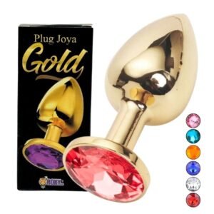 Plug Anal Dorado Talla L