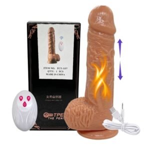 Dildo Vibrador Realista Térmico