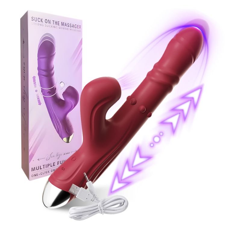 Vibrador y Succionador De Clítoris