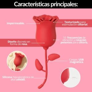 Succionador Vibrador Rotacion Estimulacion Clitoris