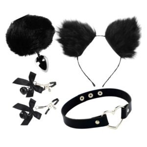 Kit Plug Anal + Bondage